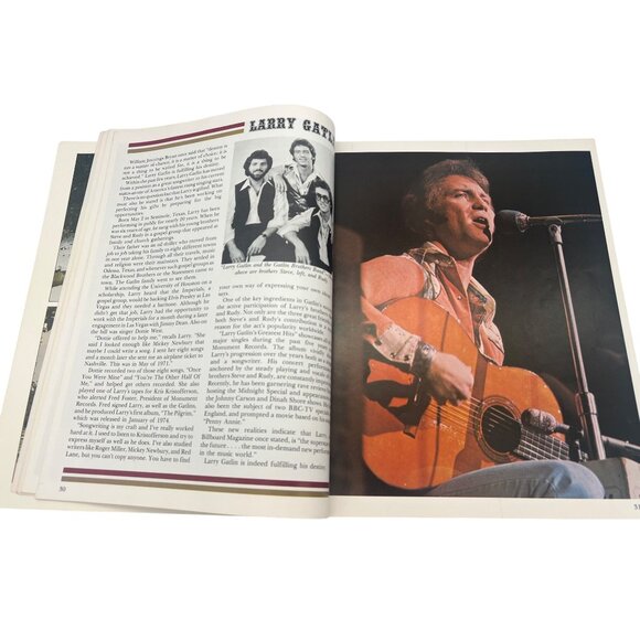 Grand Ole Opry WSM Picture-History Book Paperback 1979 Vintage Country Music - Picture 7 of 11